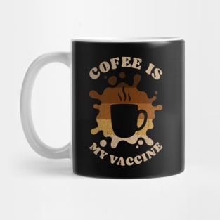 Coffee is my Vaccine Retro Mug